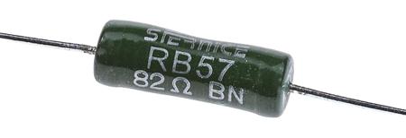 RWM062282R0JA15E1 Vishay RWM 6x22 Series Axial Wirewound Resistor 82Ω ±5% 7W ±75ppm/°C