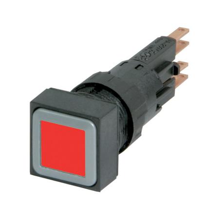 086238 Q25LT-RT Eaton RMQ16 Series Red Illuminated Momentary Push Button, 16mm Cutout, IP65