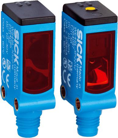 WSE4SL-3P3237 Through Beam Photoelectric Sensor, Rectangular Sensor, 0 → 60 m Detection Range