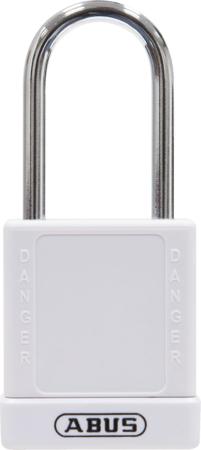 77574 ABUS Key Lock Aluminium Padlock, 6.35mm Shackle, 40.08mm Body