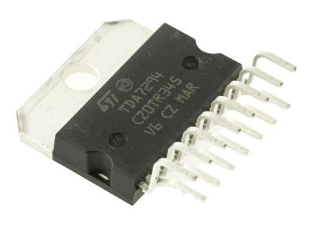 TDA7294V STMicroelectronics,100W, 15-Pin MULTIWATT V