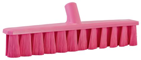 31711 Vikan Broom, Pink With PET Bristles