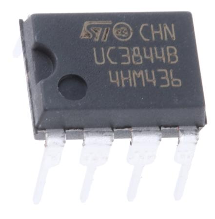 UC3844BN STMicroelectronics , PWM Controller, 500 kHz 8-Pin, PDIP