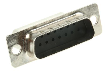 09670155601 HARTING 15 Way Cable Mount D-sub Connector Plug