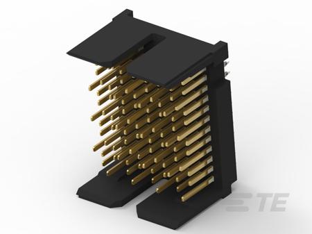 2065387-1 TE Connectivity, Z PACK Connector Assembly Backplane Connector, Male, Straight,