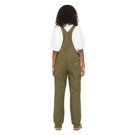 DK0A4XUPD261 Dickies Green Reusable Overall, S