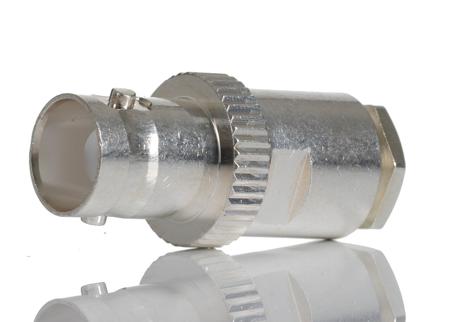 246-9446 RS PRO, jack Cable Mount BNC Connector, 50Ω, Clamp Termination, Straight Body