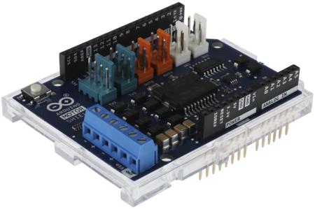 A000079 Arduino, Arduino Motor Shield Rev3 USB, L298P -