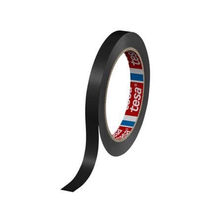 60404-00028-00 Tesa Tesa 60404 Colored Black Packing Tape, 66m x 12mm