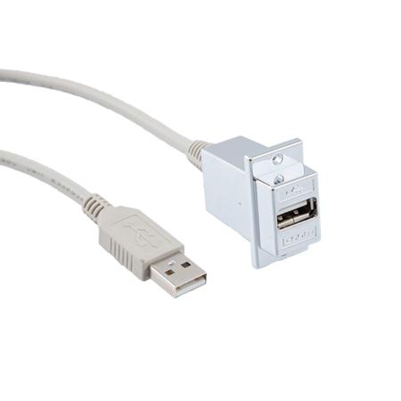 ECF504-120AAS L-Com USB 2.0, Male USB A to Male USB A, 120in