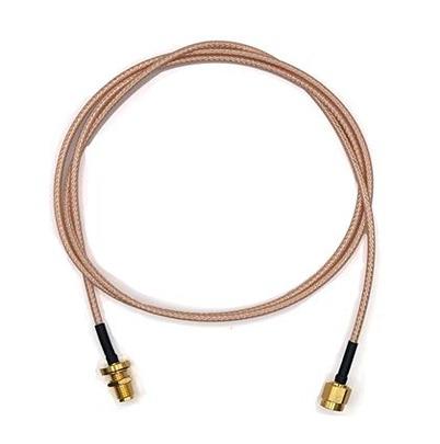 BU-4150031M1-0 Mueller Electric BU Series Male SMA to Male SMA, 1m, RG 316 Coaxial, Terminated50 ohms