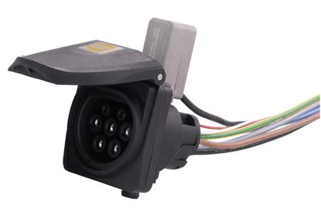 08968030001A0 HARTING, Type 2 Charging Inlet Female, 32A 480 V