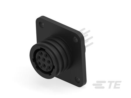 1-208657-1 TE Connectivity Circular Connector, 8 Contacts, Panel Mount, Socket, Female, AMP Circular Plastic Connectors Series