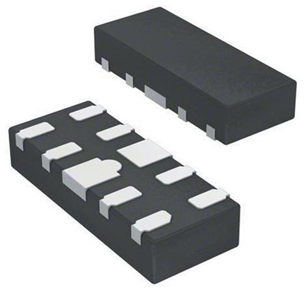 TPD6E001RSER Texas Instruments , Hex-Element Uni-Directional ESD Protection Array, 10-Pin UQFN