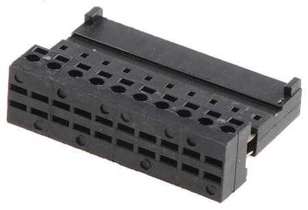 661010152022 Wurth Elektronik 10-Way IDC Connector Socket for Cable Mount, 1-Row