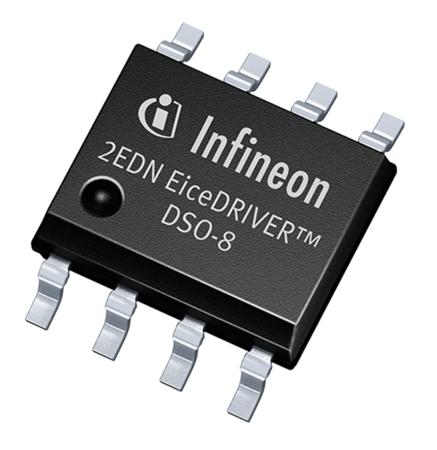 2EDN7524FXTMA1 Infineon  Dual Galvanic Isolated MOSFET Power Driver, -5 A, 5 A, 4.5 → 20 V 8-Pin, DSO
