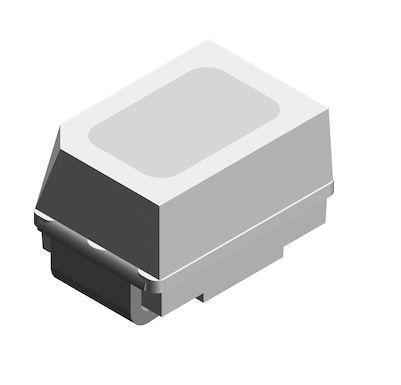 VLMO233U1AA-GS08 Vishay , MiniLED Series Orange LED, 611 nm, Rectangle Lens SMD package