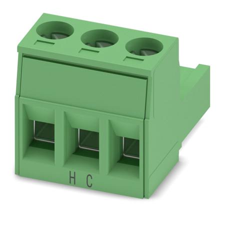 1911868 Phoenix Contact, 5mm Pitch, MSTB 2.5 HC/3-ST, 3 Way, Pluggable Terminal Block, Plug, Screw Termination,