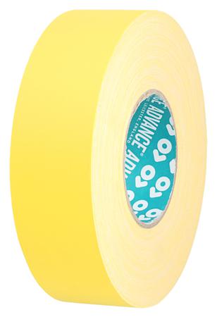 AT160 Advance Tapes  Cloth Tape, 50m x 19mm, Yellow, Matt Finish