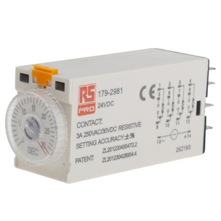 179-2981 Analogue Time Relay. 14 pin 4PCO