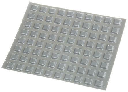 PD-2127G RS Pro Square Anti Vibration Feet PD.2127G PUR +65°C -34°C