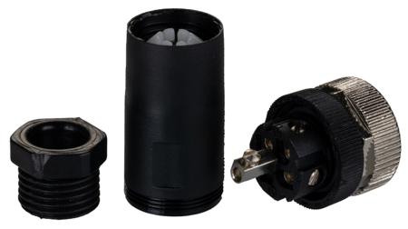 208-0560 RS PRO Cable Mount Circular Connectors, 5 Contacts, M12 Connector