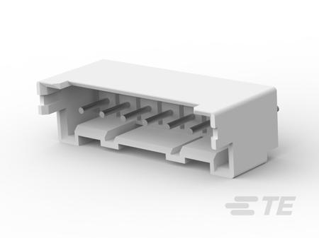 1744439-7 TE Connectivity Economy Power 2.5 Series Vertical Board Mount PCB Header, 7 Contact(s), 2.5mm Pitch, 1 Row(s), Shrouded