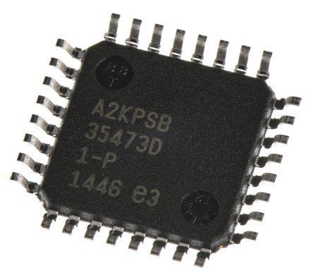 ATMEGA328-AU Microchip Technology , 8bit AVR Microcontroller, 20MHz, 32 kB Flash, 32-Pin TQFP
