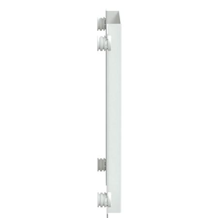 LVS03147 Schneider Electric PrismaSeT Series RAL 9003 Sheet Steel Mounting Plate, 250mm H, 300mm W for Use with PrismaSeT G