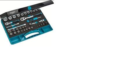 882-1 HAZET 46-Piece 3/8 in Square Socket Set