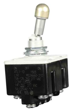4TL1-1D Honeywell 4PDT Toggle Switch