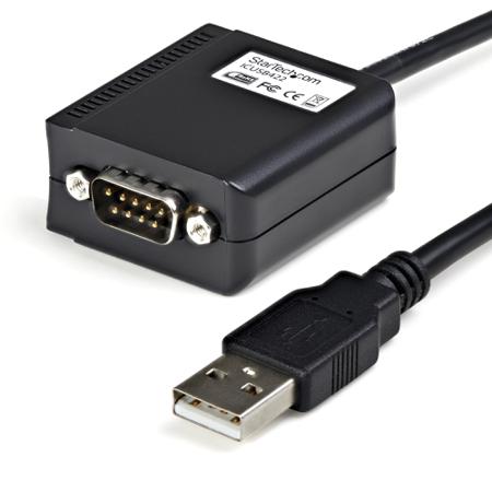 ICUSB422 StarTech.com RS422, RS485 USB A Male to D-sub, 9 Pin Male Converter Cable