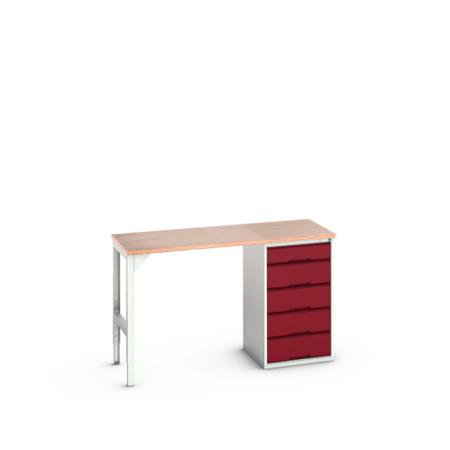 16921900.24 Bott Steel Workbench, 300kg Max Load, 930mm x 600mm x 1500mm