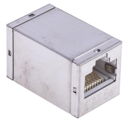 340-9630 RS PRO RJ45 Female Coupler, Cat5e, STP