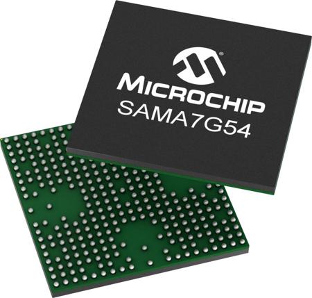 SAMA7G54-V-4HB Microchip SAMA7G54-V/4HB ARM Cortex Microcontroller, Arm Cortex-A7, 343-Pin TFBGA