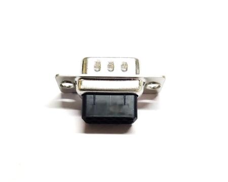 199-086 RS PRO 9 Way Panel Mount D-sub Connector Plug, with Panel