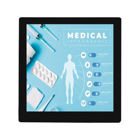 MDT0400AC-USBC Midas  IPS TFT TFT LCD Display / Touch Screen, 4in, 720 X720pixels