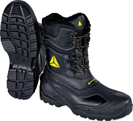 ESKIMSHNO47 Delta Plus ESKIMO SBHP SR Black Composite Toe Capped Unisex Safety Footwear, UK 12, EU 47