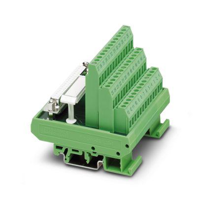 2294364 Phoenix Contact VARIOFACE Series 37-Contact Female Interface Module, D-sub Connector, DIN Rail Mount, 55.5A
