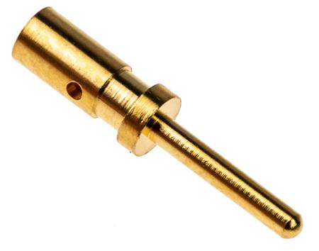 SA3350 Bulgin Male Crimp Circular Connector Contact, Wire Size 24 → 20 AWG