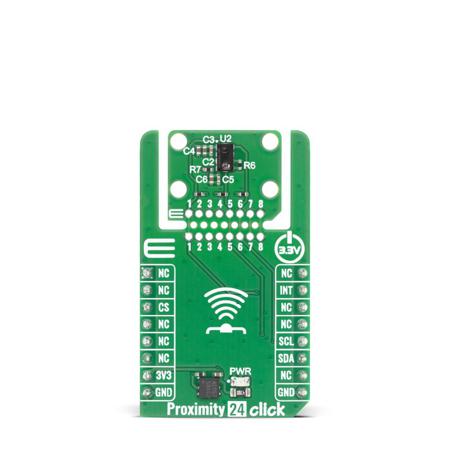 MIKROE-6872 MikroElektronika Proximity Proximity Add On Board for VCNL4030X01-GS08 MikroBUS