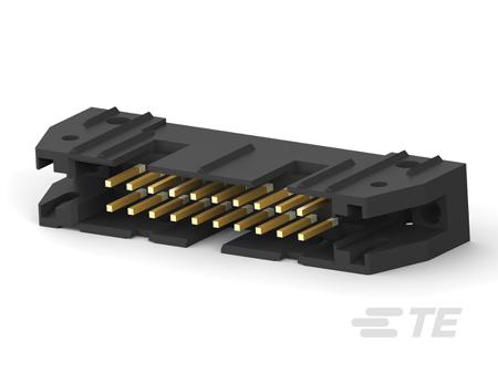5102153-4 TE Connectivity AMP-LATCH Series Straight Through Hole PCB Header, 20 Contact(s), 2.54 mm Pitch, 2 Row, Shrouded