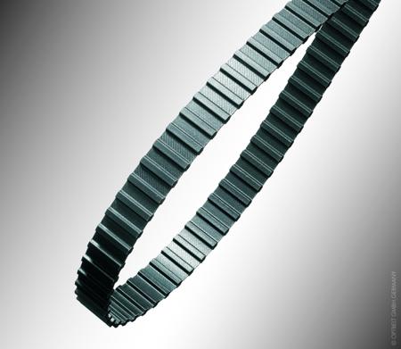 190-DXL-025 OPTIBELT 190 DXL 025 Double Sided Timing Belt, 95 Teeth, 19in Length, 0.25in Width