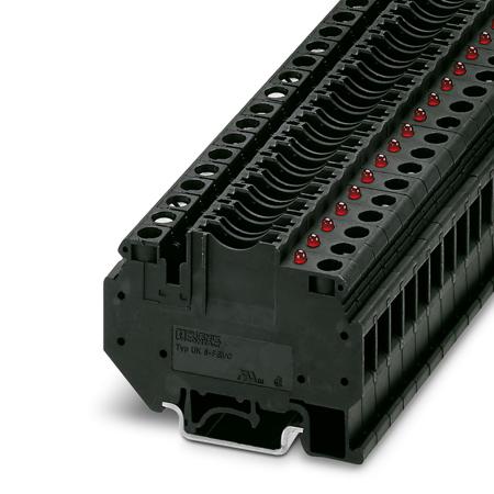3001925 Phoenix Contact  UK 6-FSI/C-LED12 Series Brown, 6mm², Screw Termination