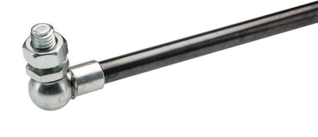 268-7055 RS PRO Steel Gas Strut, with Ball & Socket Joint, 300mm Extended Length, 100mm Stroke Length
