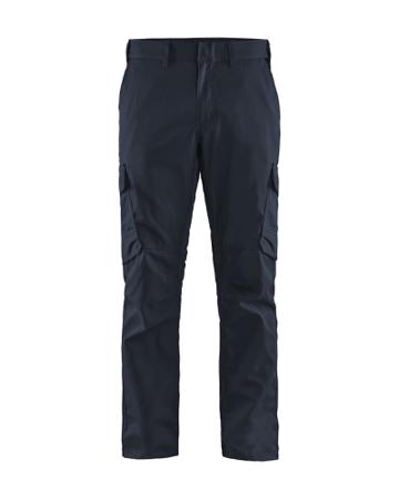 144418328699 - 40L Blaklader 1444183286 Unisex's Black, Navy 33% Cotton, 4% Elastolefin, 63% Polyester, Size 40L Waist Size 40 in W 84cm L