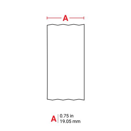 M21-750-595-GN Brady Cable Label Refill Labels, For Use With BMP21 Label Printers, ID PAL Label Printers, LABPAL Label Printers