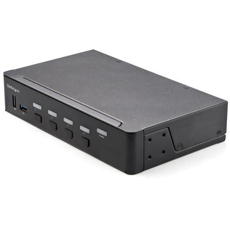 SV431HU34K6 StarTech.com 4 Port USB HDMI KVM Switch, 3.5 mm Stereo 3840 x 2160 Maximum Resolution
