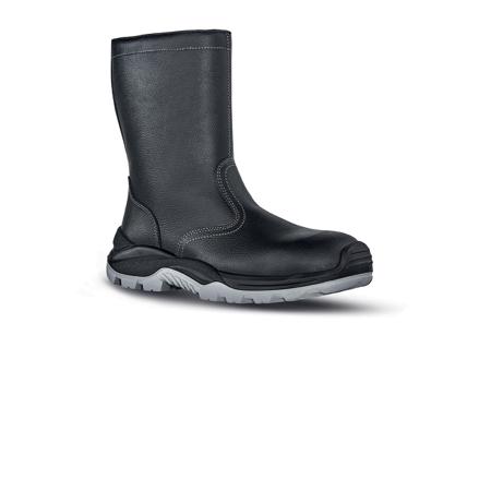 0SO40013-42 UPower TAIGA Men's Black Composite Toe Capped Safety Boots, UK 8, EU 42