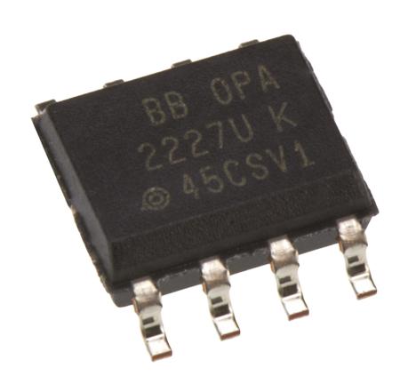 OPA2227U Texas Instruments, Operational Amplifier, 8 MHz, 8-Pin 18 V SOIC
